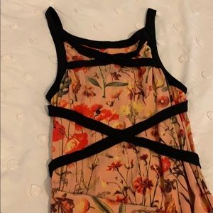 Midi floral dress